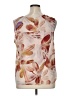 CAbi 100% Polyester Ivory Sleeveless Blouse Size XL - photo 2