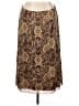 DressBarn 100% Polyester Paisley Brown Casual Skirt Size 22 - photo 1