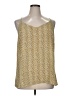 CAbi 100% Polyester Yellow Tank Top Size XL - photo 1