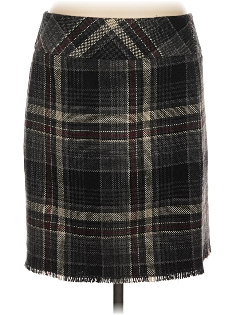 Pre-owned Eddie Bauer Casual Skirt In Gray