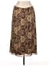 DressBarn 100% Polyester Paisley Brown Casual Skirt Size 22 - photo 2