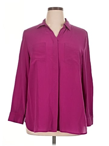 Talbots 3/4 Sleeve Silk Top (view 1)
