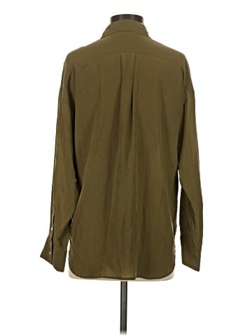 Everlane Long Sleeve Silk Top (view 2)