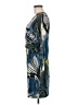 Allison Brittney Print Teal Cocktail Dress Size M - photo 5