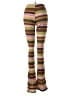 Unbranded Stripes Pink Tan Yoga Pants Size S - photo 2