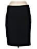 Ann Taylor LOFT Solid Black Formal Skirt Size 8 Petite - photo 1