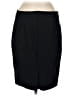 Ann Taylor LOFT Solid Black Formal Skirt Size 8 Petite - photo 2