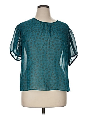 CAbi Short Sleeve Blouse (view 1)