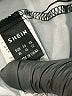 Shein 100% Polyester Stripes Black Short Sleeve Blouse Size XL - photo 7