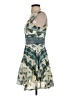 JACK Chevron-herringbone Teal Cocktail Dress Size 0 - photo 5