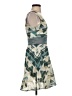 JACK Chevron-herringbone Teal Cocktail Dress Size 0 - photo 4