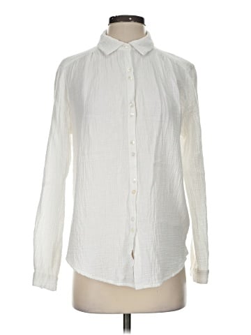 Lilla P Long Sleeve Button-Down Shirt (view 1)