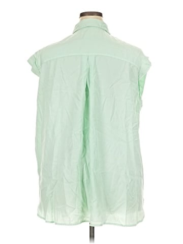 CALVIN KLEIN JEANS Sleeveless Button-Down Shirt (view 2)