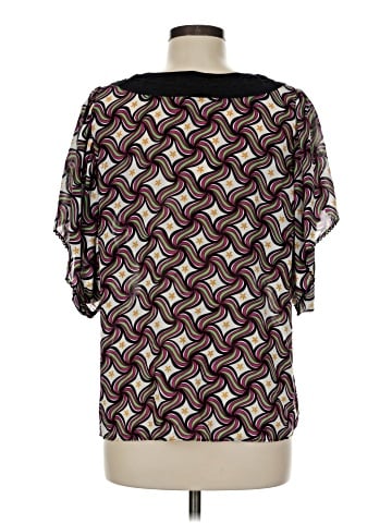 Nicole by Nicole Miller Short Sleeve Blouse (view 2)
