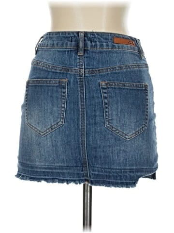 Dollhouse Denim Skirt (view 2)