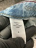 Edgely 100% Cotton Blue Denim Shorts Size 6 - photo 4