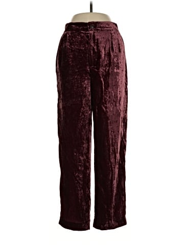 Madewell Velvet Tapered Pleat Pull-On Pants (view 1)