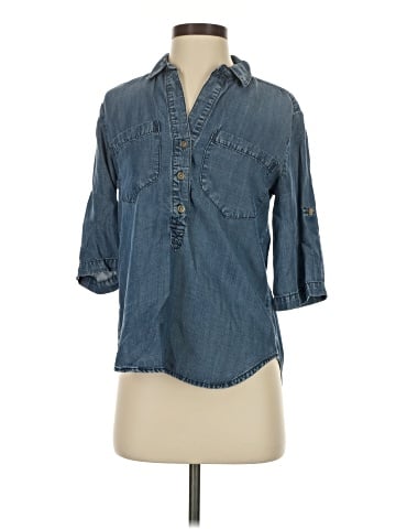 Bella Dahl 3/4 Sleeve Button-Down Shirt (view 1)