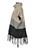 Bobeau Gray Poncho Size M - photo 5