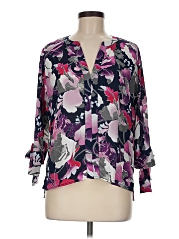 7th Avenue Design Studio New York & Company 3/4 Sleeve Blouse (view 1)