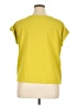 Worthington Yellow Short Sleeve Top Size XL - photo 2