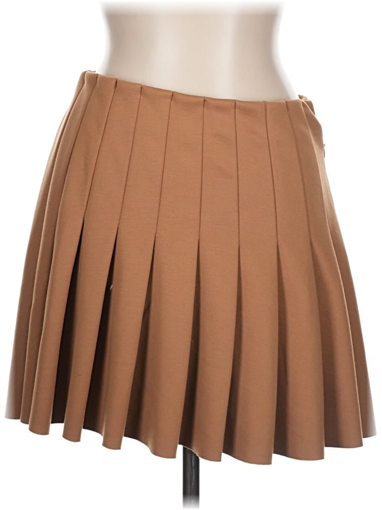Pre-owned Forever 21 Casual Skirt In Tan