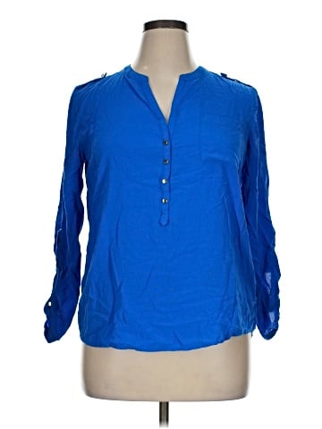 Apt. 9 3/4 Sleeve Blouse (view 1)