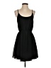 Lost April 100% Polyester Solid Black Casual Dress Size S - photo 1