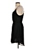 Lost April 100% Polyester Solid Black Casual Dress Size S - photo 5