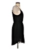 Lost April 100% Polyester Solid Black Casual Dress Size S - photo 4