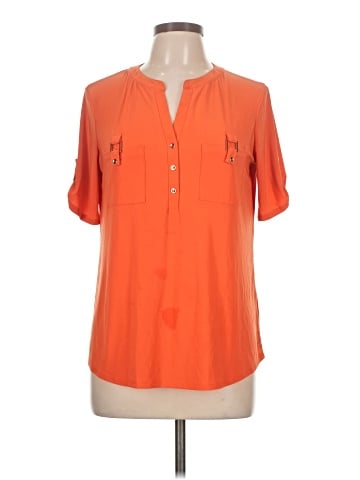 Perseption Concept Short Sleeve Blouse (view 1)