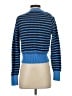 Free Assembly Stripes Blue Pullover Sweater Size 0 - photo 2