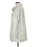 Soft Surroundings 100% Polyester Animal Print Silver Pullover Sweater Size L - photo 5