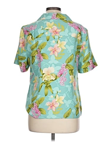 Tommy Bahama Short Sleeve Silk Top (view 2)