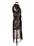 Express Floral Black Cocktail Dress Size XS - photo 4