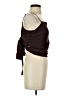 Vetta 100% Polyester Brown Sleeveless Top Size S - photo 4