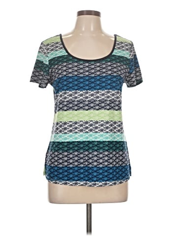 Skies Are Blue Short Sleeve Top (view 1)