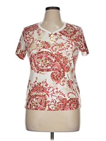 Karen Scott Short Sleeve Top (view 1)