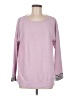Rhonda Shear Pink Pullover Sweater Size M - photo 1