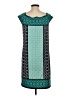 Max Studio Graphic Teal Casual Dress Size S - photo 2