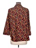 Investments 100% Polyester Brown 3/4 Sleeve Blouse Size M (petite) - photo 2
