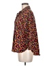 Investments 100% Polyester Brown 3/4 Sleeve Blouse Size M (petite) - photo 5