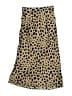 Réalisation 100% Silk Animal Print Gold Tan Silk Skirt Size XXS - photo 2