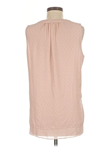 Rose + Olive Sleeveless Blouse (view 2)
