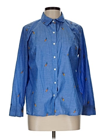 Old Navy Long Sleeve Button-Down Shirt (view 1)