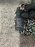 Grace 100% Polyester Floral Black Long Sleeve Blouse Size M - photo 8