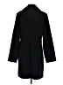 Anne Klein 100% Polyester Black Coat Size S - photo 2