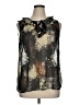 CAbi 100% Polyester Black Sleeveless Blouse Size XL - photo 1