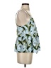 ASOS 100% Viscose Blue Sleeveless Blouse Size 2 - photo 4
