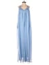 Hers & Mine 100% Polyester Blue Jumpsuit Size M - photo 1